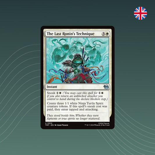MTG - The Last Ronin's Technique - #0012 - Teenage Mutant Ninja Turtles - Englisch
