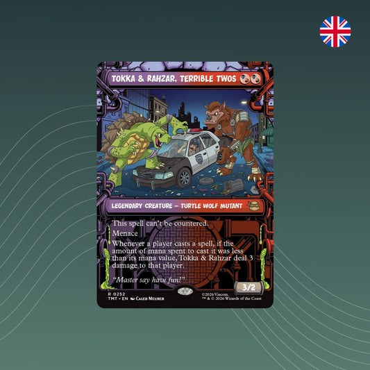 MTG - Tokka &amp; Rahzar, Terrible Twos - #0252 - Teenage Mutant Ninja Turtles - Showcase - Englisch