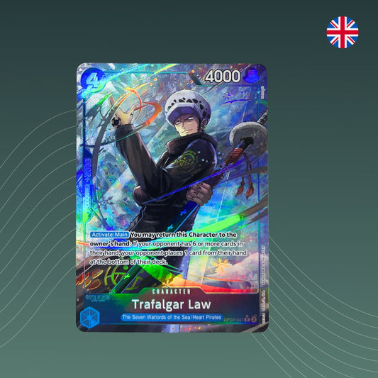 Trafalgar Law (OP07-047) V.2 - AA - Alternate Art - OP07 - 500 Years into the Future - One Piece TCG - Englisch