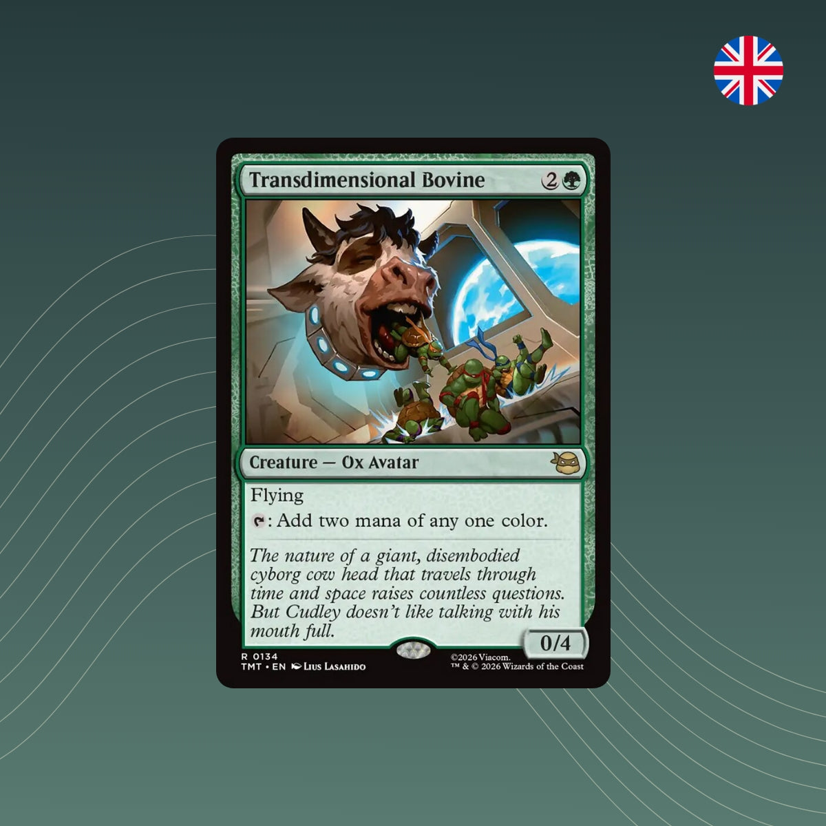 MTG - Transdimensional Bovine - #0134 - Teenage Mutant Ninja Turtles - Englisch