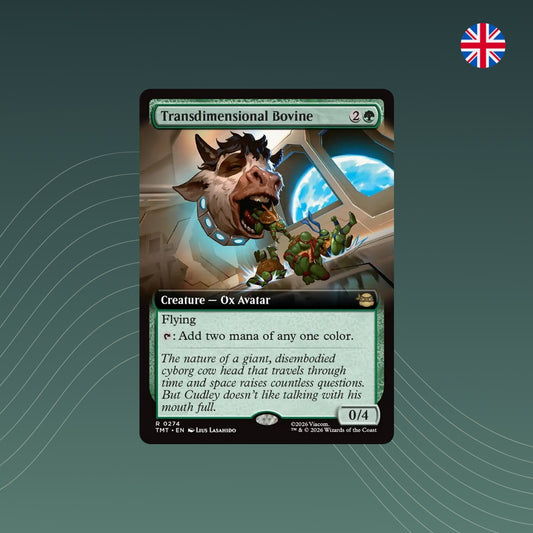MTG - Transdimensional Bovine - #0274 - Teenage Mutant Ninja Turtles: Extras - Extended Art - Englisch