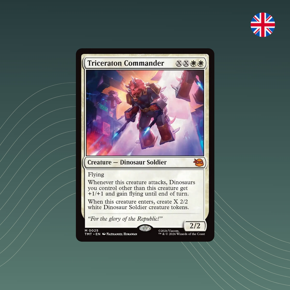 MTG - Triceraton Commander - #0025 - Teenage Mutant Ninja Turtles  - Englisch