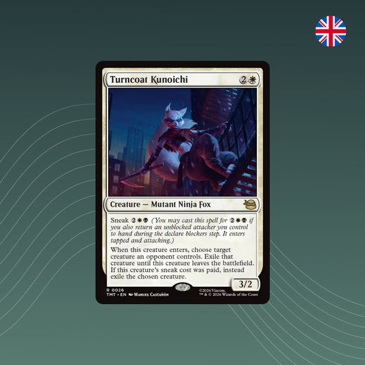 MTG - Turncoat Kunoichi  - #0026 - Teenage Mutant Ninja Turtles - Englisch
