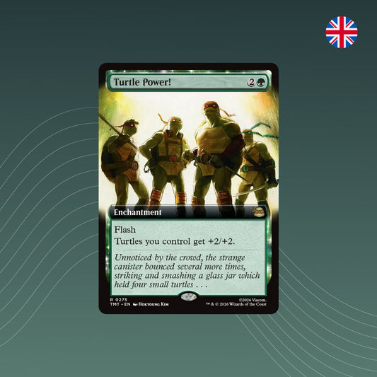 MTG - Turtle Power! - #0275 - Teenage Mutant Ninja Turtles: Extras - Extended Art - Englisch