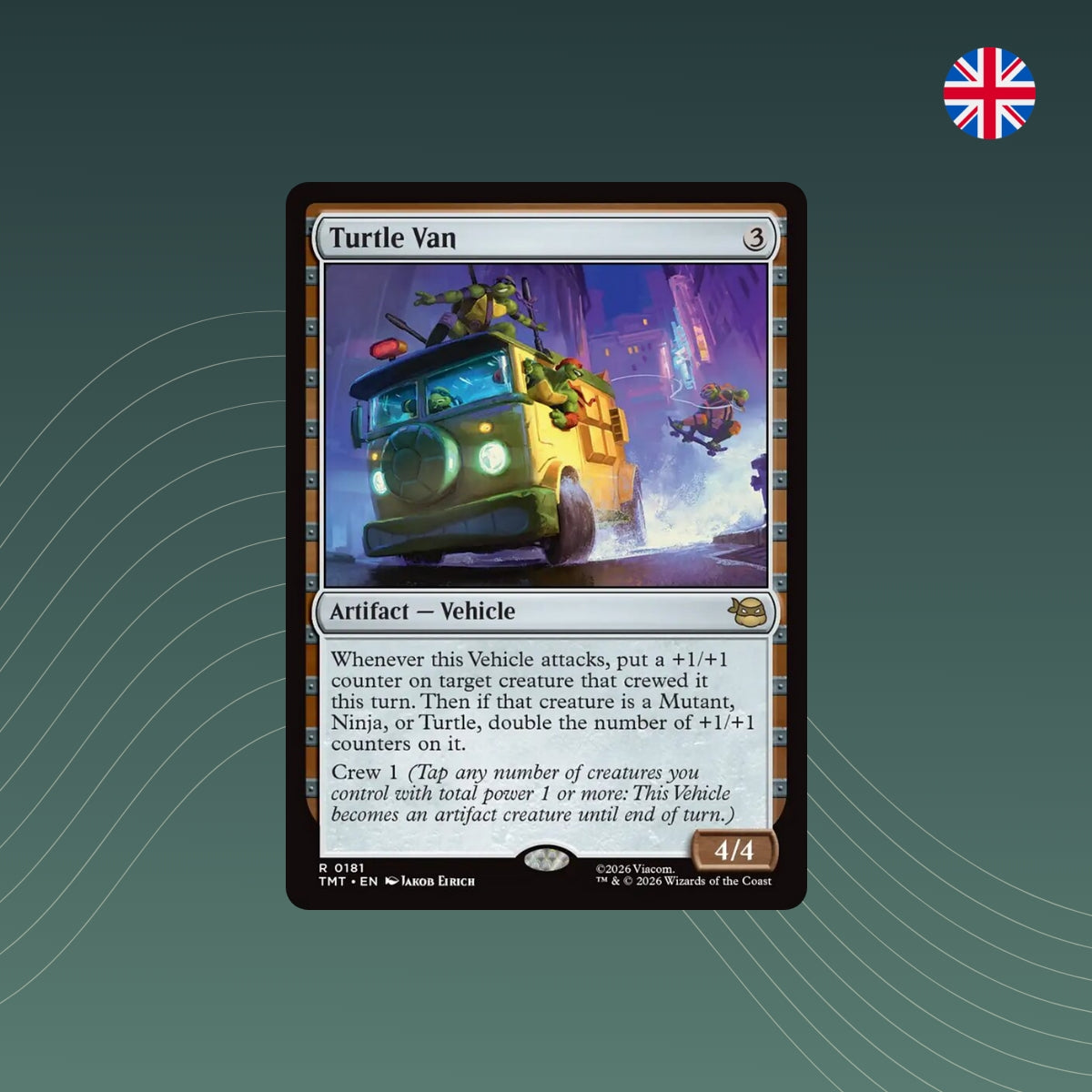 MTG - Turtle Van - #0181 - Teenage Mutant Ninja Turtles - Englisch