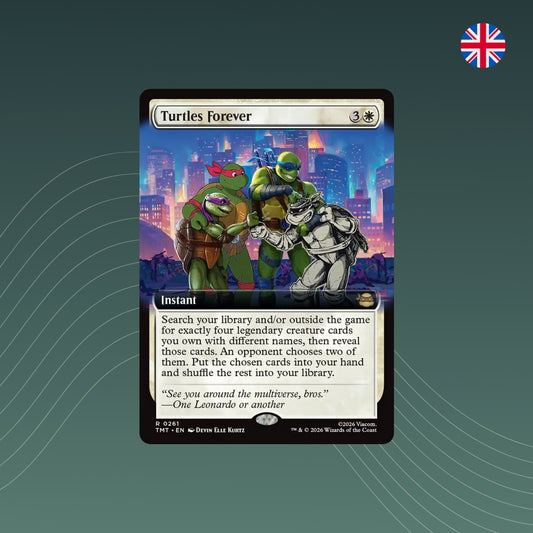 MTG - Turtles Forever - #0261 - Teenage Mutant Ninja Turtles: Extras - Extended Art - Englisch