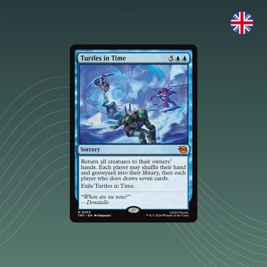 MTG - Turtles in Time - #0055 - Teenage Mutant Ninja Turtles - Englisch