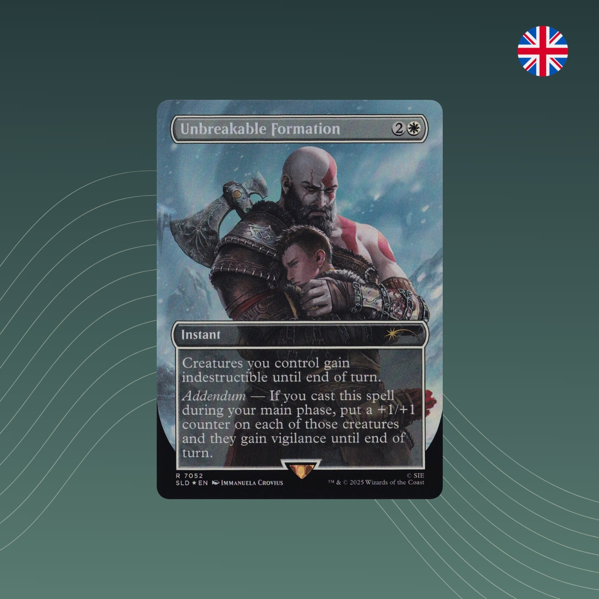 MTG - Unbreakable Formation - Secret Lair x God of War - Englisch
