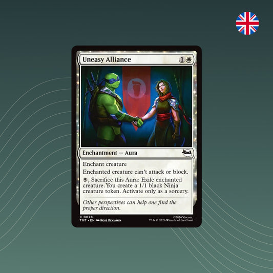 MTG - Uneasy Alliance - #0028 - Teenage Mutant Ninja Turtles - Englisch