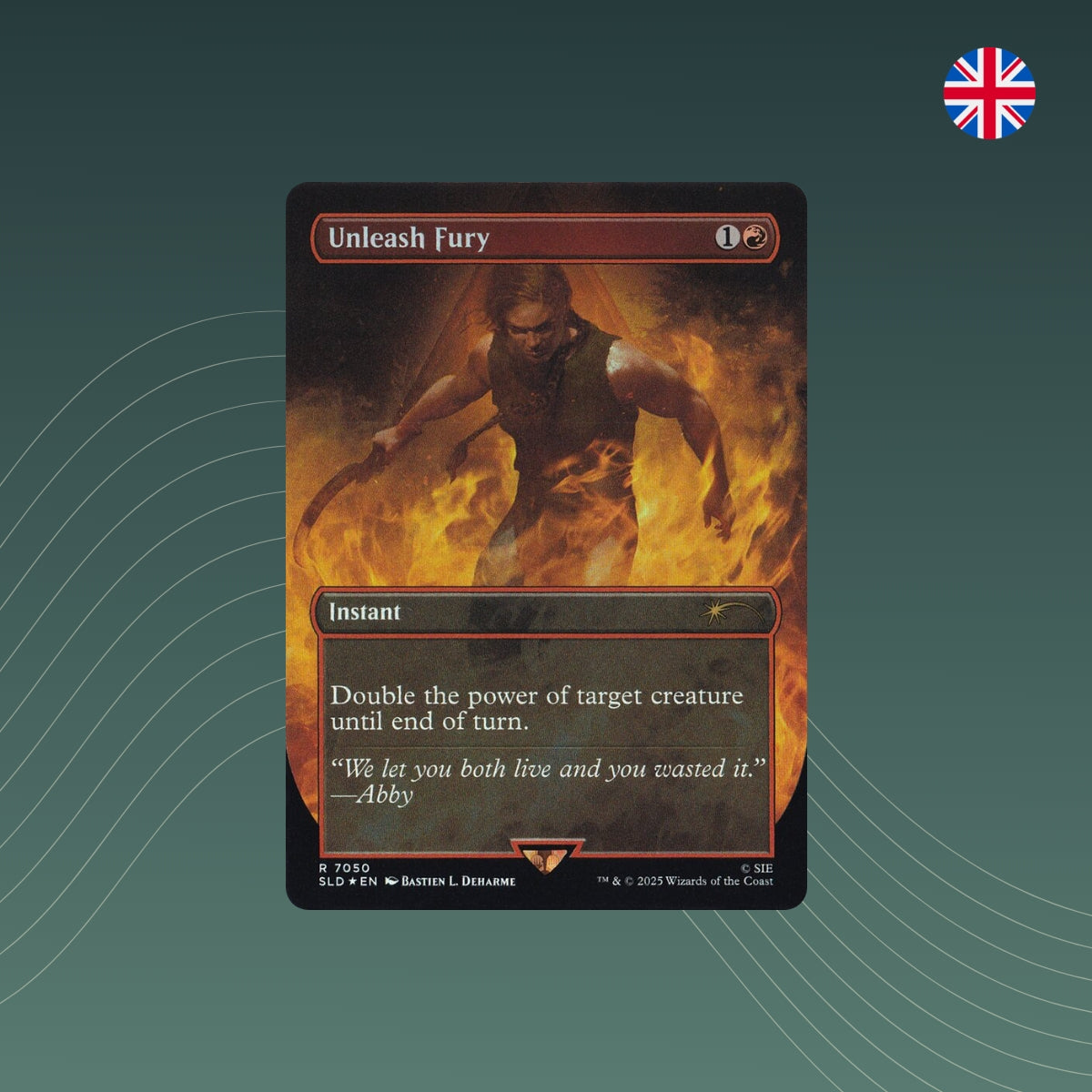 MTG - Unleash Fury - Secret Lair x Last of Us - Englisch