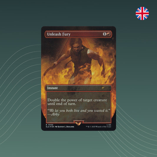 MTG - Unleash Fury - Secret Lair x Last of Us - Englisch