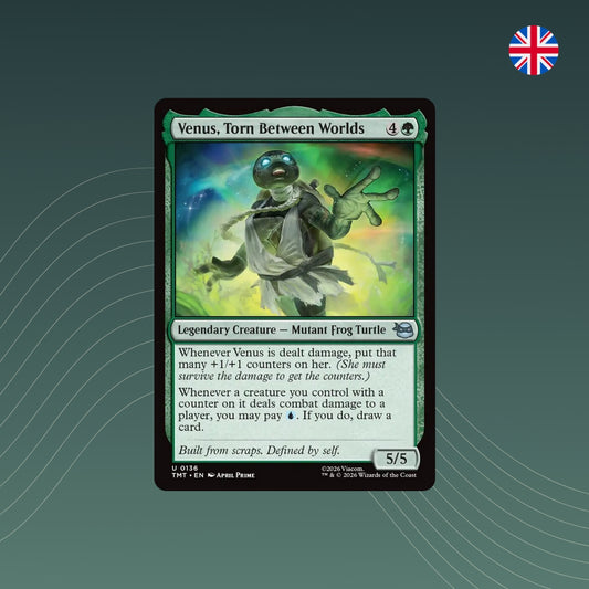 MTG - Venus, Torn Between Worlds - #0136 - Teenage Mutant Ninja Turtles - Englisch