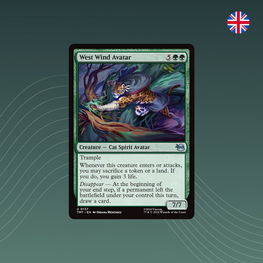 MTG - West Wind Avatar - #0137 - Teenage Mutant Ninja Turtles - Englisch