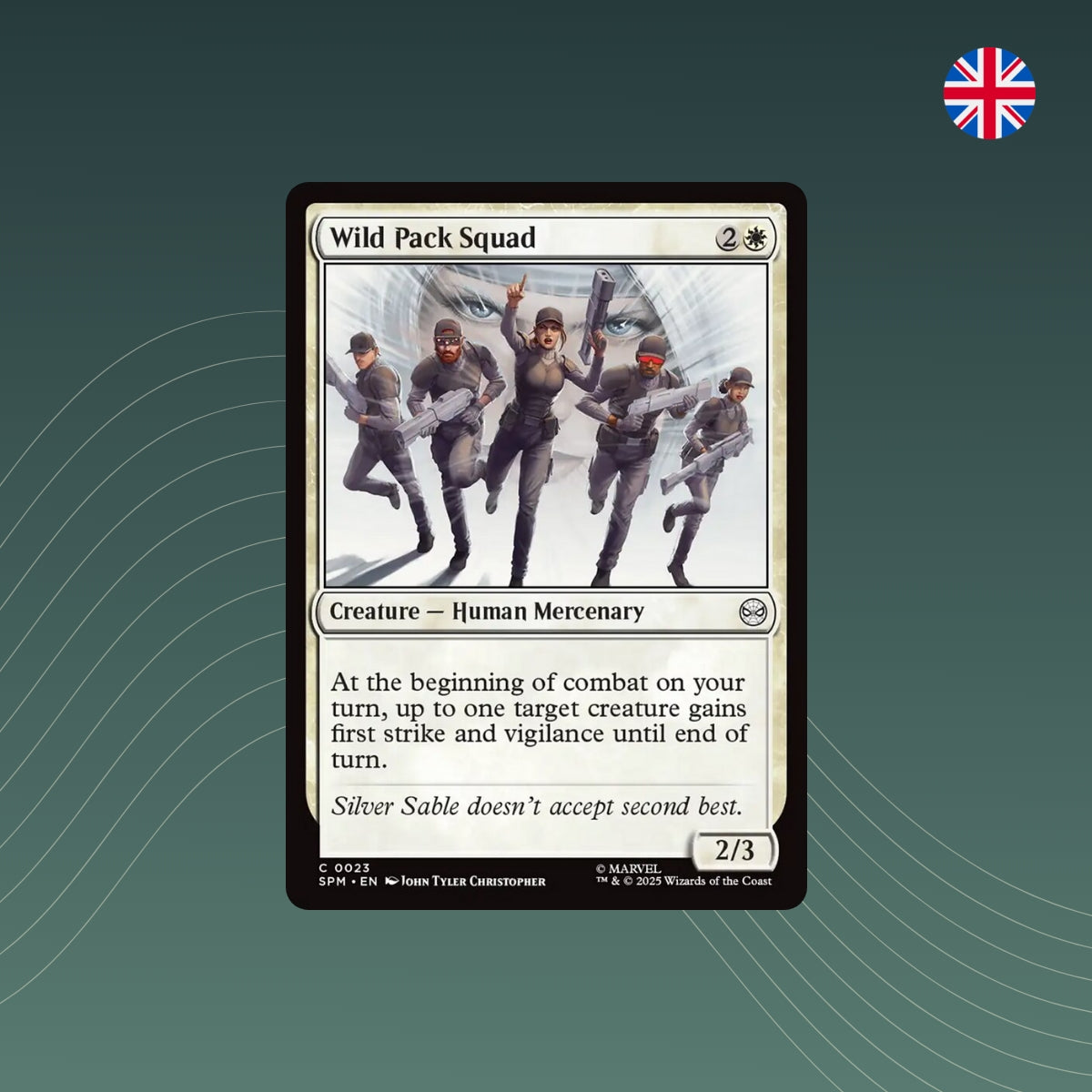 MTG - Wild Pack Squad - #0023 - Marvel's Spider-Man - Englisch
