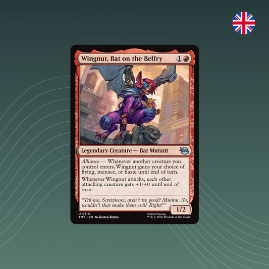 MTG - Wingnut, Bat on the Belfry - #0110 - Teenage Mutant Ninja Turtles - Englisch