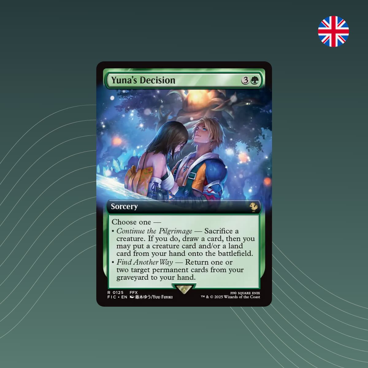 MTG - Yuna's Decision - Final Fantasy - Extended Art - Englisch