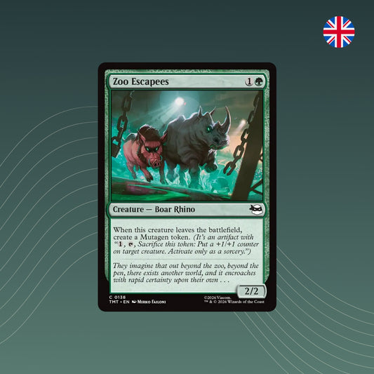 MTG - Zoo Escapees - #0138 - Teenage Mutant Ninja Turtles - Englisch