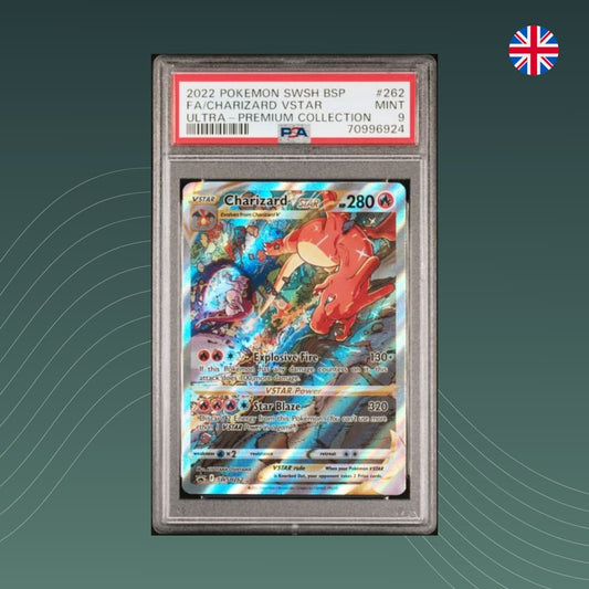 Charizard VSTAR Ultra Premium Collection Promo Pokémon 2022 PSA 9 MINT Englisch - spectraltrading