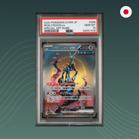 Iron Crown ex sv5m Pokémon 2024 Special Art Rare PSA 10 GEM MINT Japanisch - spectraltrading