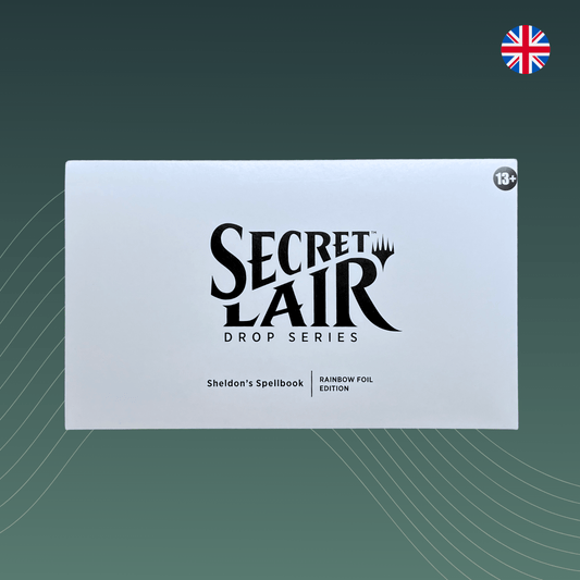 Magic: The Gathering Secret Lair Drop Series: Sheldon's Spellbook Rainbow Foil - spectraltrading