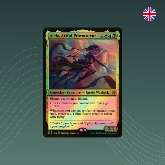 MTG - Alela, Artful Provocateur - Throne of Eldraine - Foil - Englisch - spectraltrading
