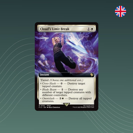 MTG - Cloud’s Limit Break - Final Fantasy - Extended Art - Englisch - spectraltrading