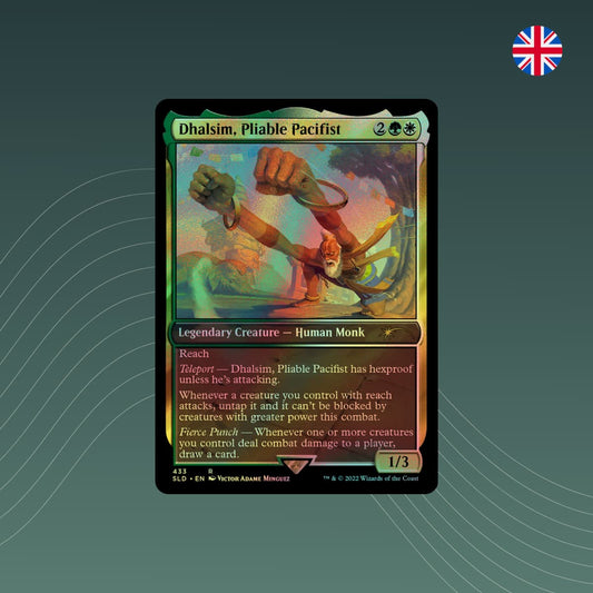 MTG - Dhalsim, Pliable Pacifist - Secret Lair x Streetfighter - Foil - Englisch - spectraltrading