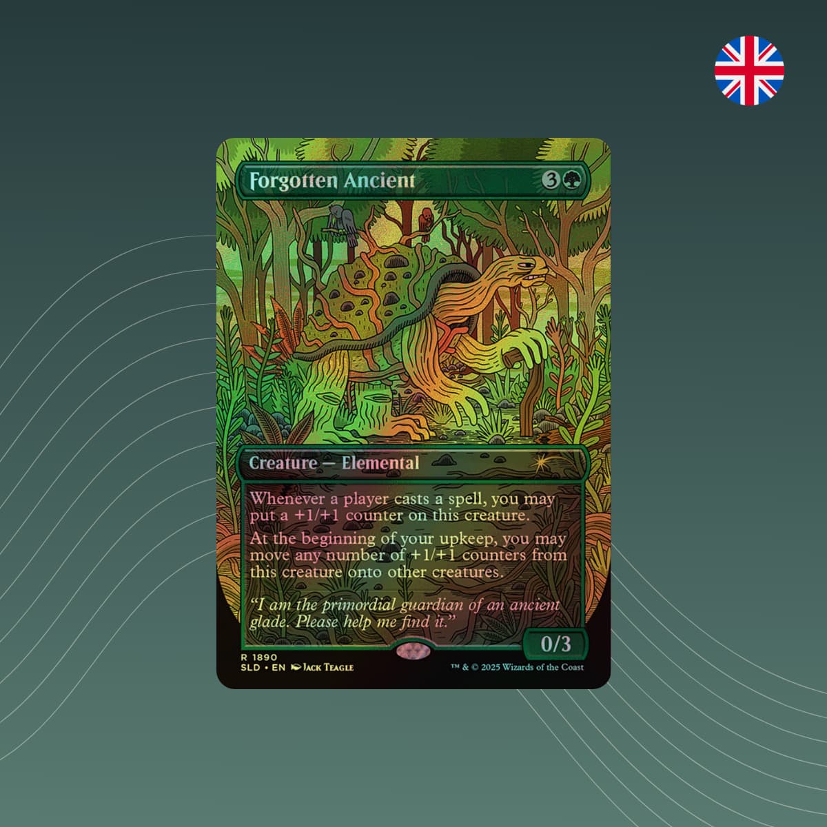 MTG - Forgotten Ancient - Secret Lair - Showcase - Foil - Englisch - spectraltrading