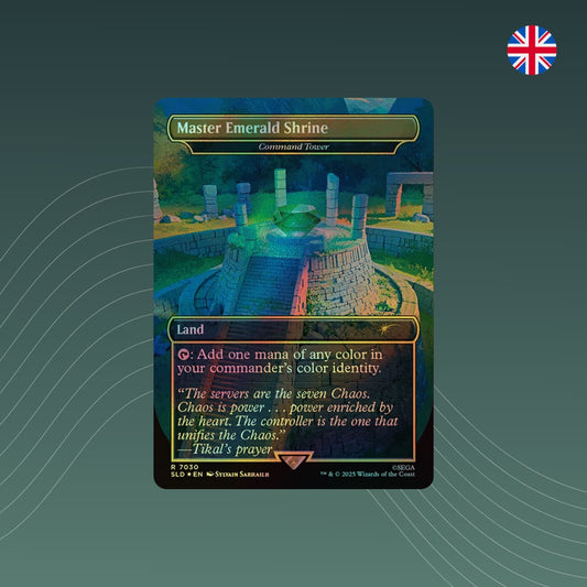 MTG - Master Emerald Shrine / Command Tower - Secret Lair x Sonic - Foil - Englisch - spectraltrading