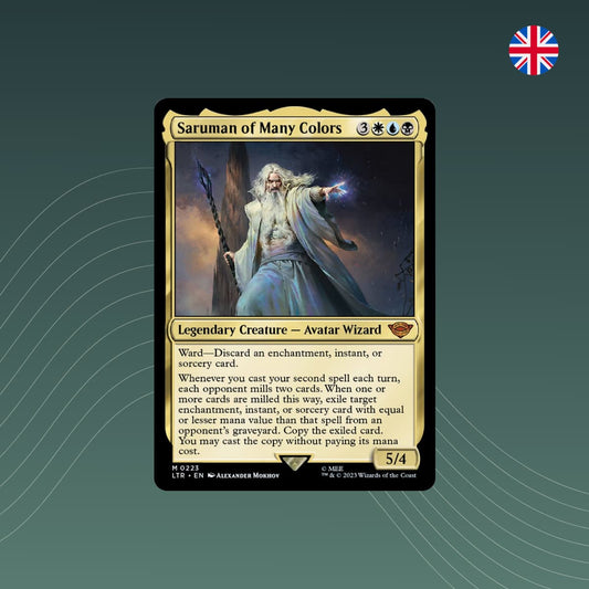 MTG - Saruman of Many Colors - Lord of the Rings - Englisch - spectraltrading