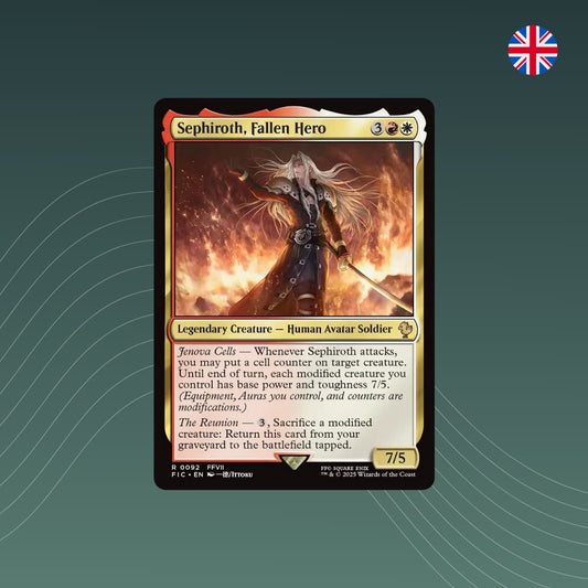 MTG - Sephiroth, Fallen Hero - Final Fantasy - Englisch - spectraltrading