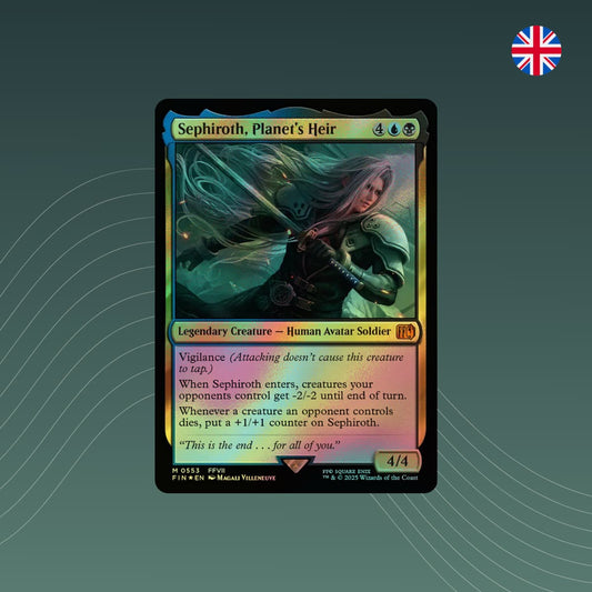MTG - Sephiroth, Planet's Heir - Final Fantasy - Foil - Englisch - spectraltrading