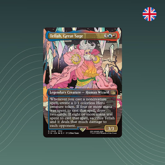 MTG - Tellah, Great Sage V.1 - Final Fantasy - Showcase - Englisch - spectraltrading