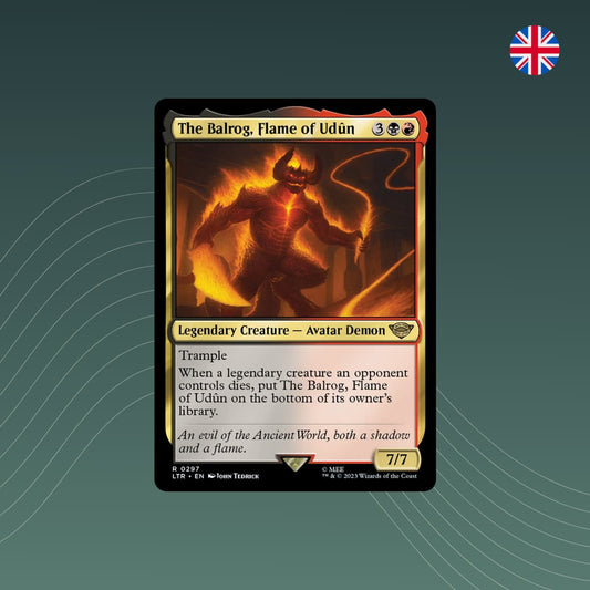 MTG - The Balrog, Flame of Udûn - Lord of the Rings - Englisch - spectraltrading