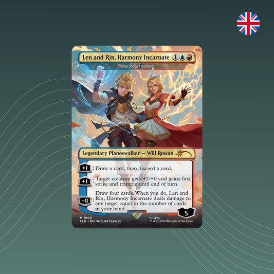 MTG - The Royal Scions / Len and Rin, Harmony Incarnate - Secret Lair - Showcase - Englisch - spectraltrading