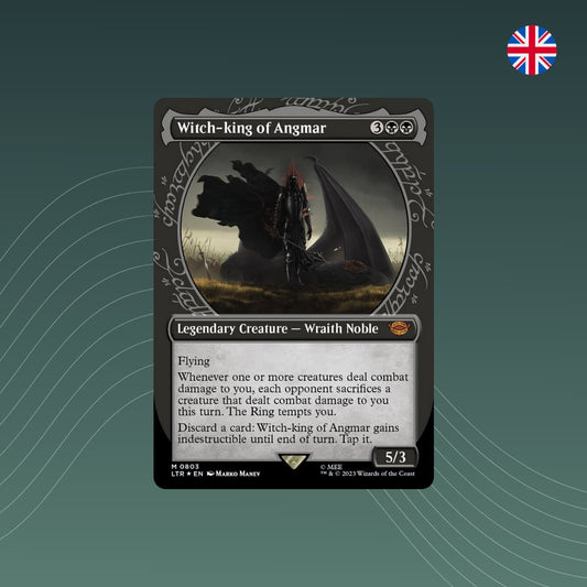 MTG - Witch - king of Angmar V.1 - Lord of the Rings - Showcase - Englisch - spectraltrading