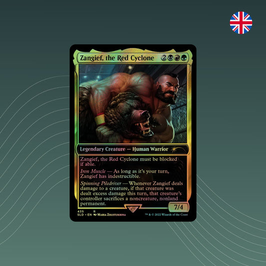 MTG - Zangief, the Red Cyclone - Secret Lair x Streetfighter - Foil - Englisch - spectraltrading