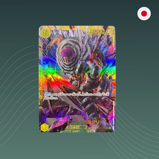 One Piece TCG Charlotte Katakuri Secret Rare Karte The Best PRB-01 Japanisch Near Mint