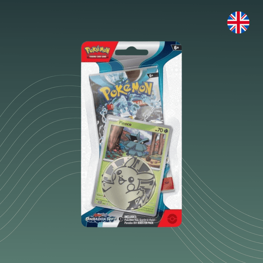 Pokémon Paradox Rift Pineco 1 Pack Blister (Zufälliges Artwork) Englisch - spectraltrading