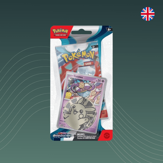 Pokémon Paradox Rift Sinistea 1 Pack Blister (Zufälliges Artwork) Englisch - spectraltrading