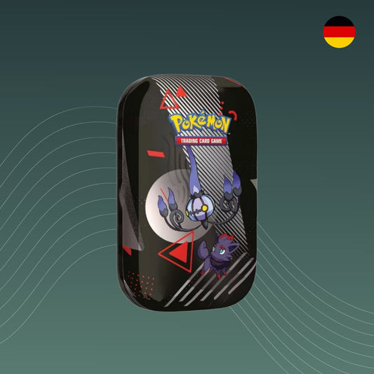 Pokémon Schwarze Blitze & Weiße Flammen Skelabra & Zorua Mini Tin Deutsch - spectraltrading