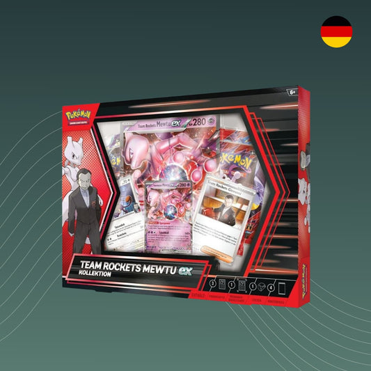Pokémon Team Rockets Mewtu ex Kollektion Deutsch - spectraltrading
