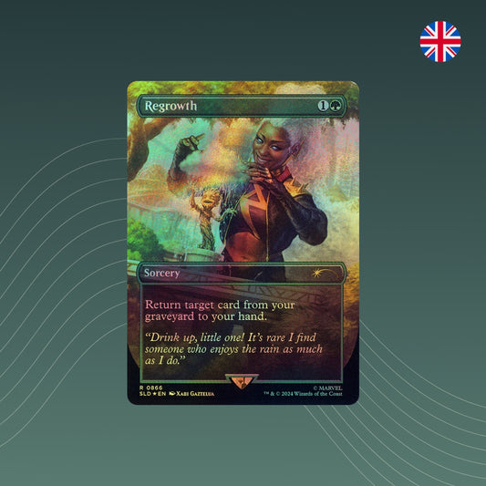 MTG - Regrowth - Secret Lair x MARVEL - Showcase - Foil - Englisch