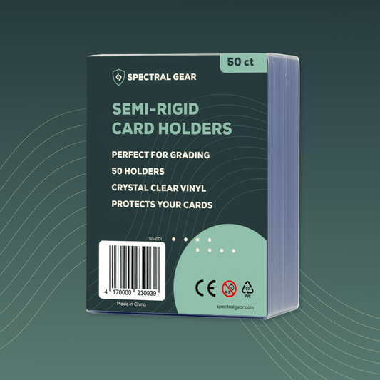 SPECTRAL GEAR Semi - Rigid Card Holders 50 Stück Grading Size - spectraltrading