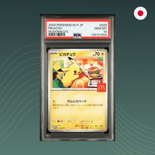 McDonald's Pikachu MP 2025 PSA 10 GEM MINT Japanese