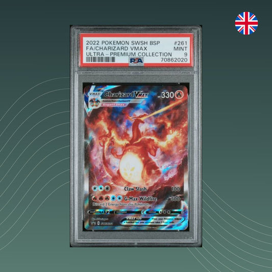 Charizard VMAX Ultra Premium Collection Promo Pokémon 2022 PSA 9 MINT English
