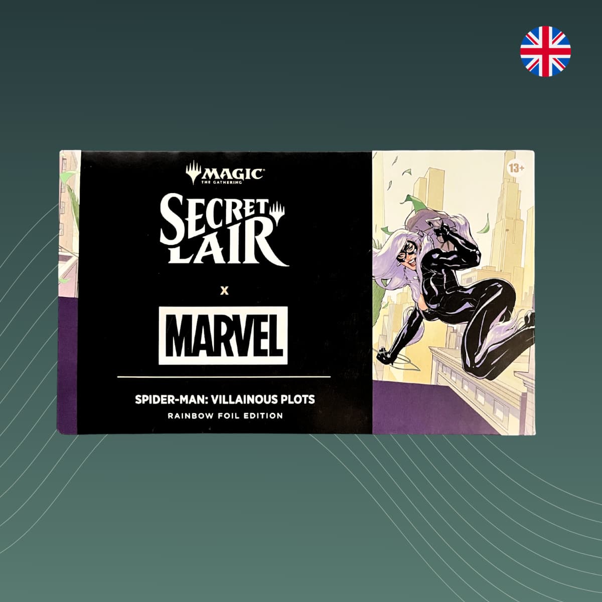 Magic: The Gathering Secret Lair Drop Series: Secret Lair x Marvel's Spider-Man: Villainous Plots - Rainbow Foil Edition