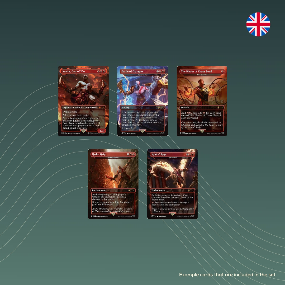 spectraltrading_secret Lair Drop Series Secret Lair X Playstation Greek_mtg_secretlair_sealed_EN_example_cards